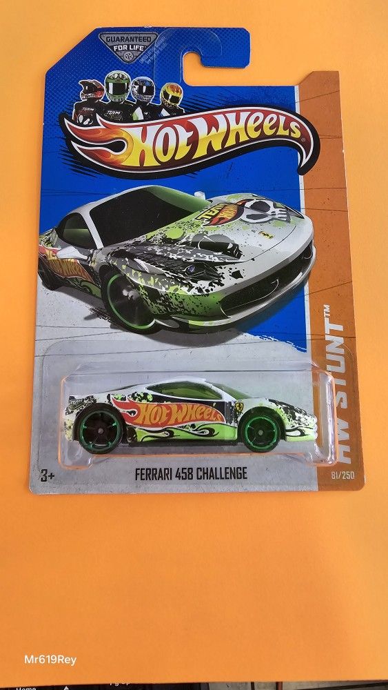 2013 Hot Wheels HW Stunt - Ferrari 458 Challenge 81/250