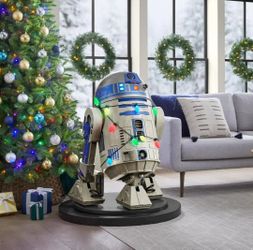 Star wars R2-D2 animated LED home depot lifesize