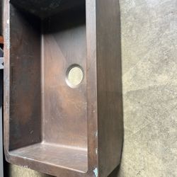 Copper Sink Large