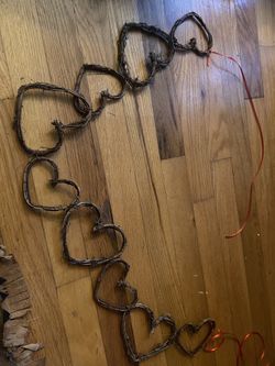 Branch Heart Banner — Wedding Decor