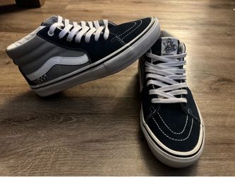 Vans grosso forever size 8.5 blue and grey