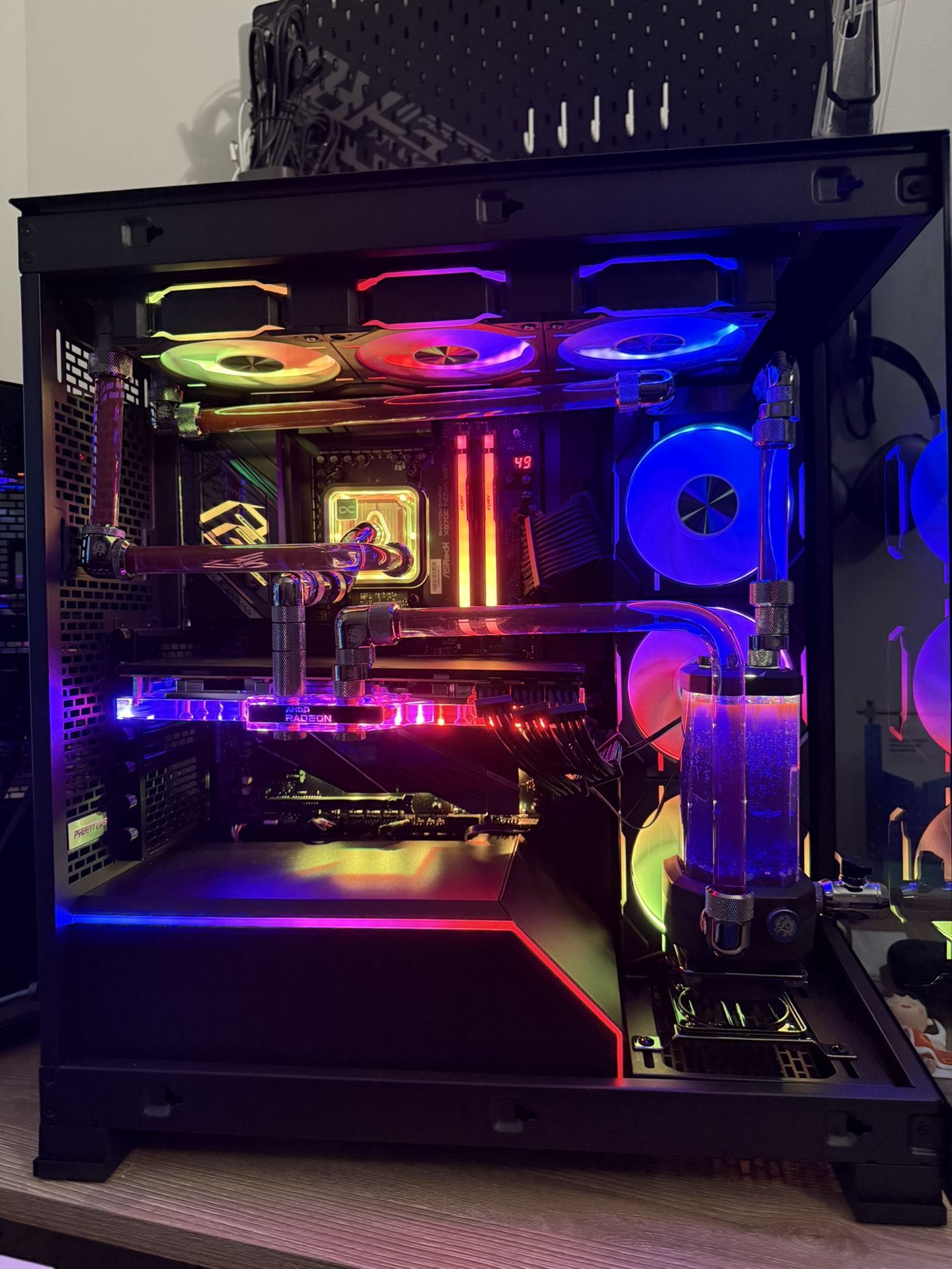 9800x3d 7900xtx Custom Watercooled PC