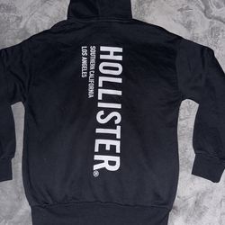 Hollister Black Hoodie Small New 