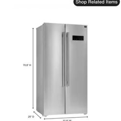 Brand New Stainless Steel Refrigerator 