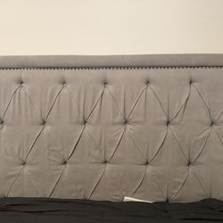 Grey King Bed 