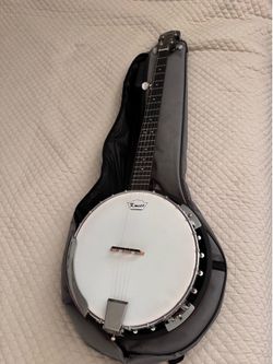 Kmise 5 string open back banjo