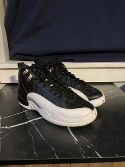 Air Jordan 12 Retro “Playoffs” Black/White Sneakers
