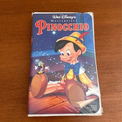 Disney VHS Pinocchio 