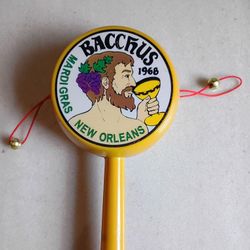 Mardi Gras Hand Drum 1968
