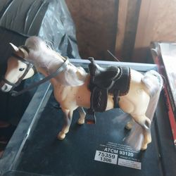 Collectible horses.