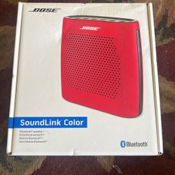 Red Bose Sound link Color 