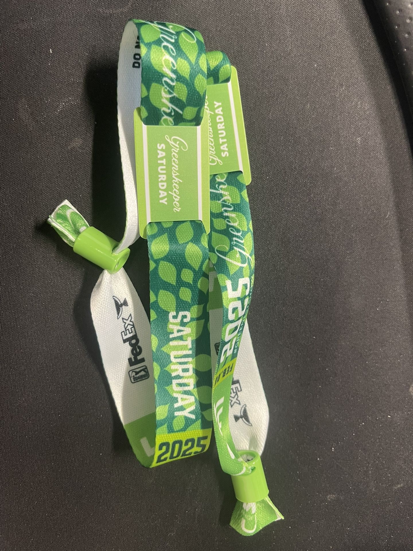 Saturday Greens Keeper Wristband Tickets