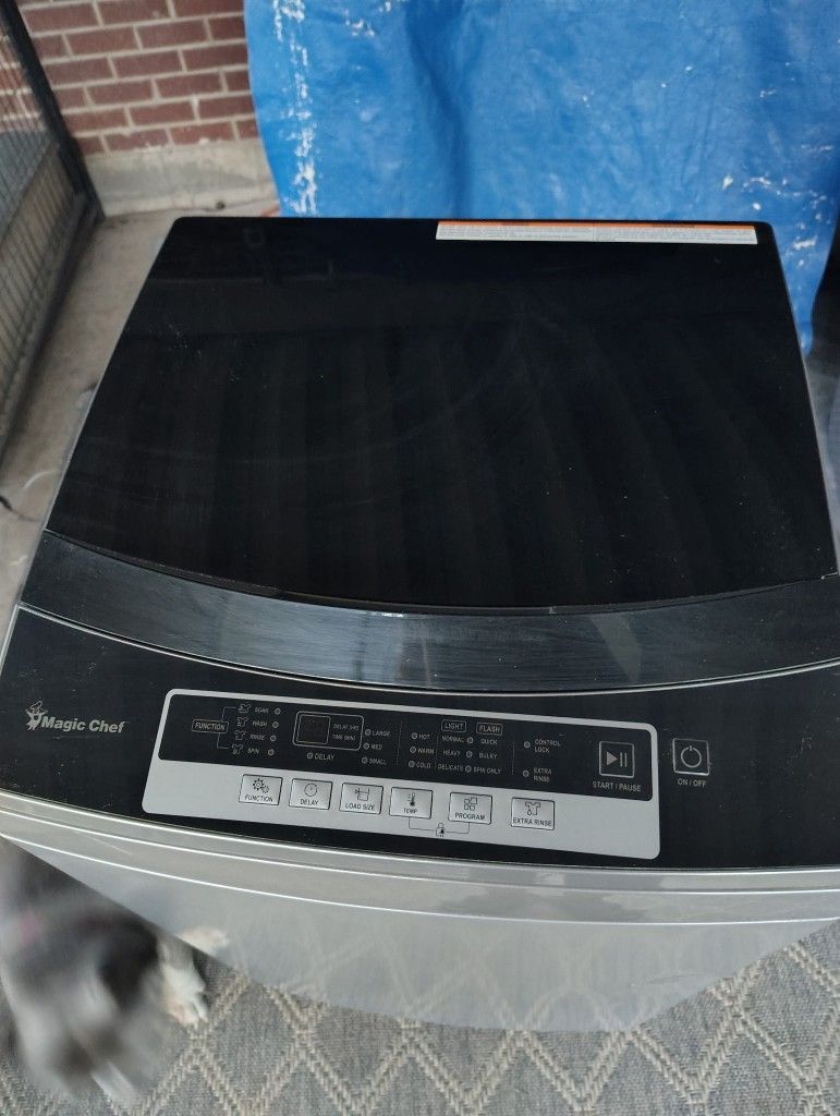 Magic Chef
2.0 cu. ft. Compact Portable Top Load Washer in Gray