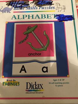 Alphabet puzzle