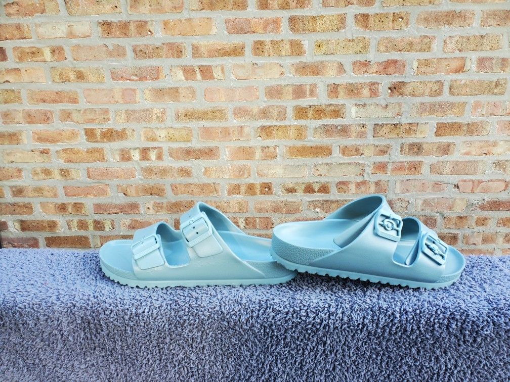 Birkenstock Eva Sandals Pure Sage Color Size 40 Women's 9 Men 7 NEW