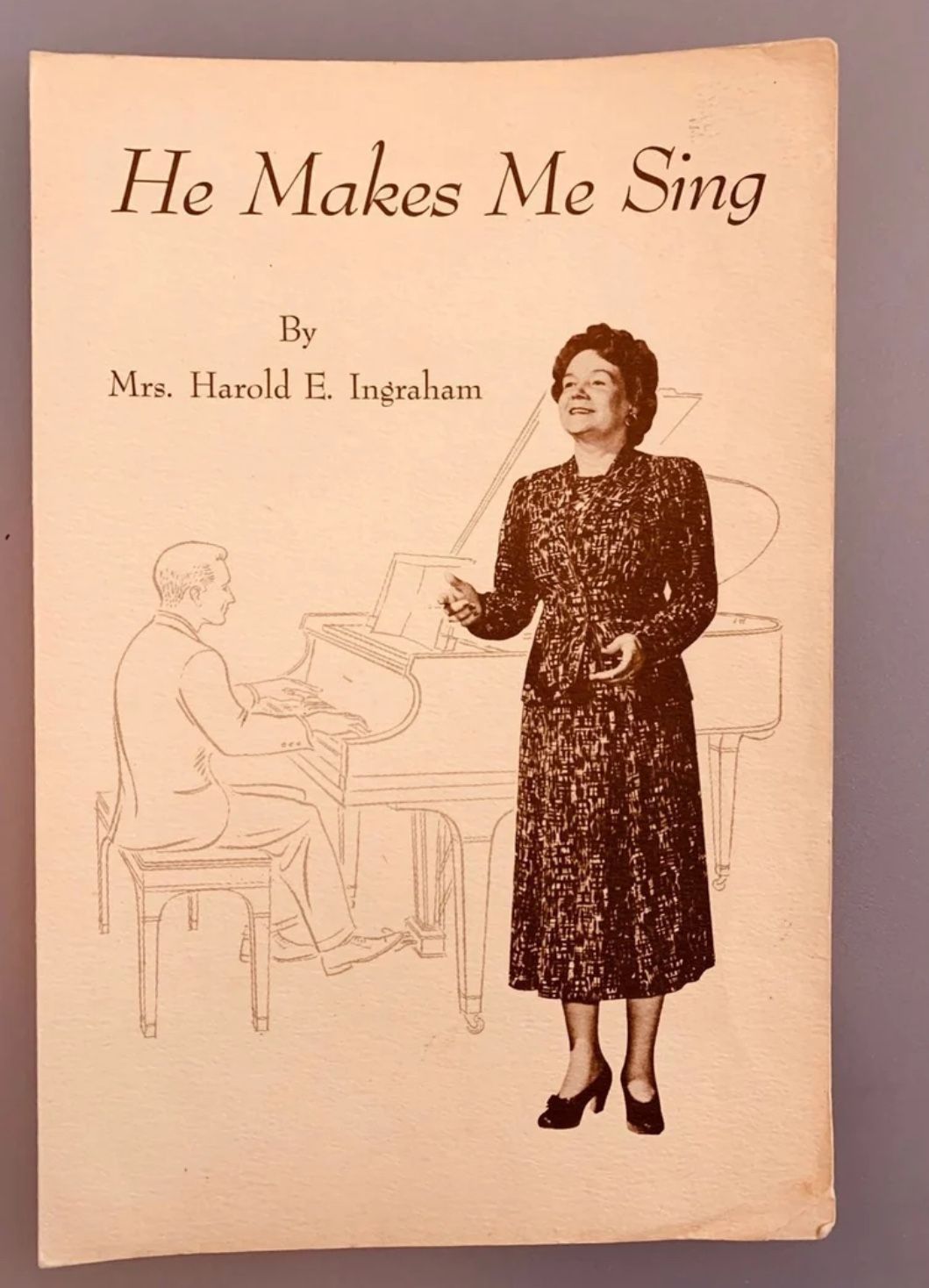 CR 1950 Vintage Christian Sheet Music Booklet #8512