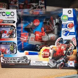 Silverlit YCOO robo rapidfire robot RC blasting