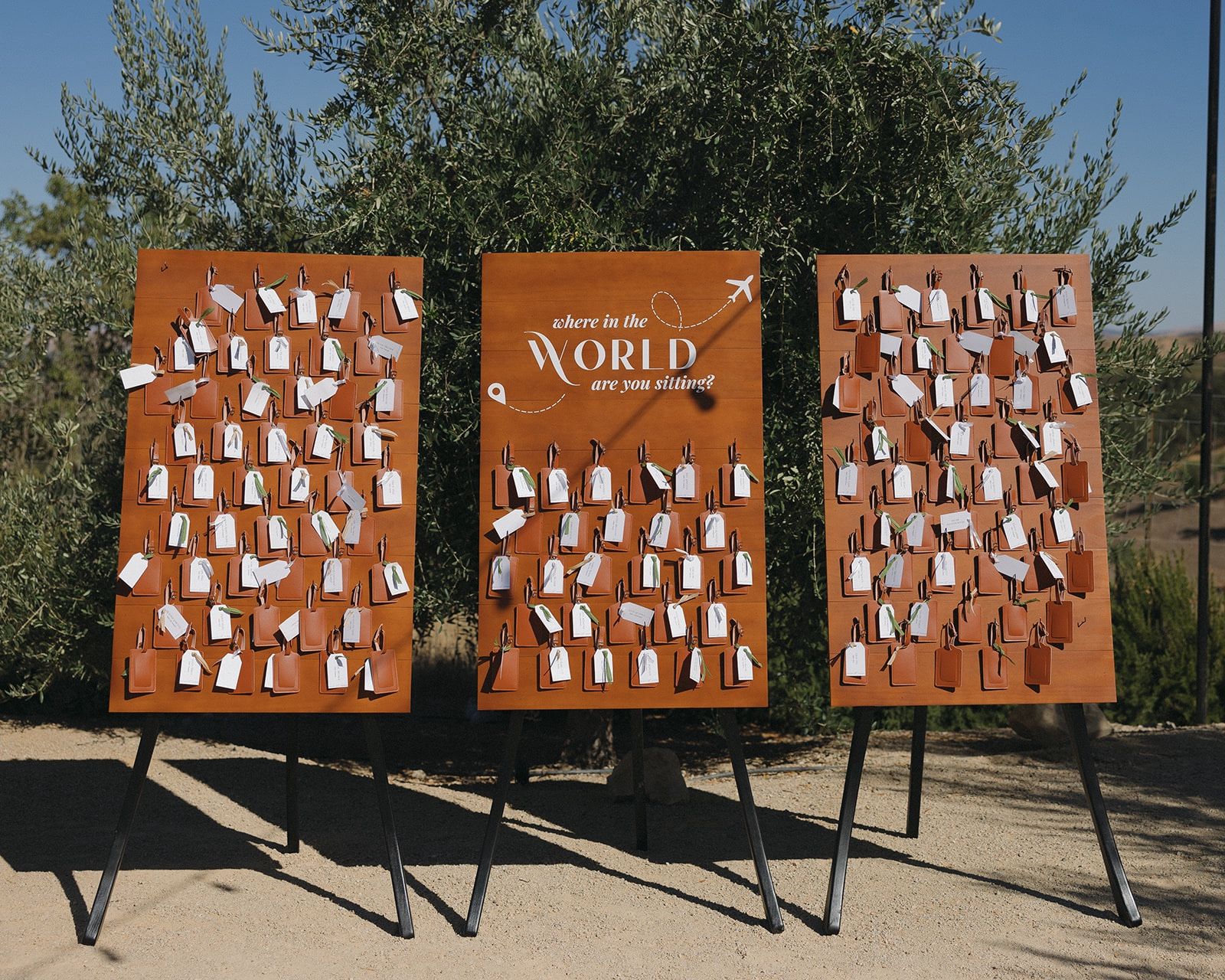 Wedding Seating Chart Or Welcome Sign Easels