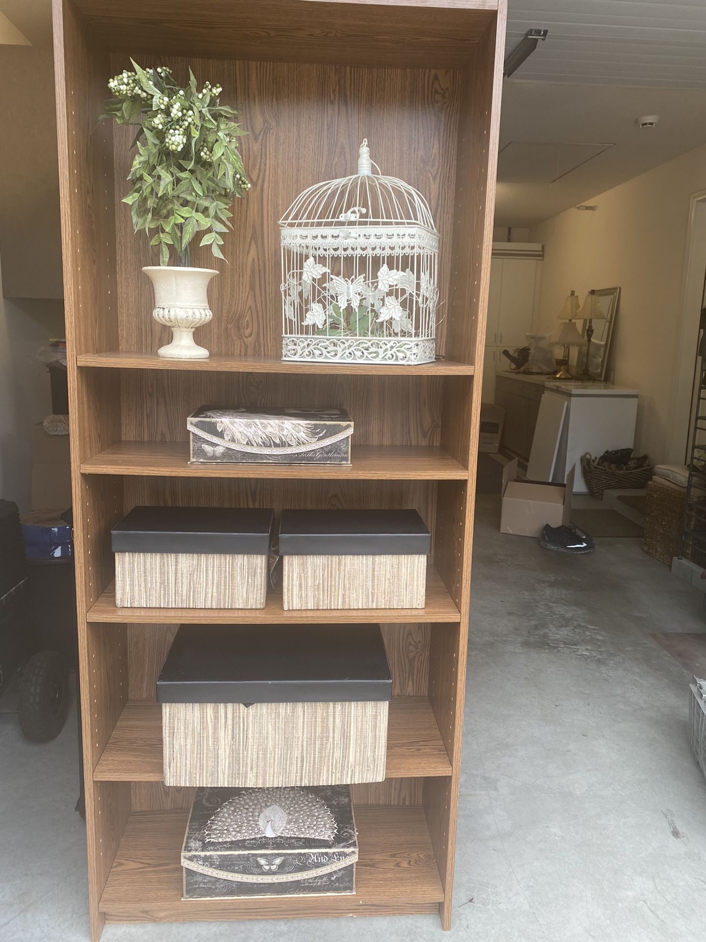 70” tall bookcase