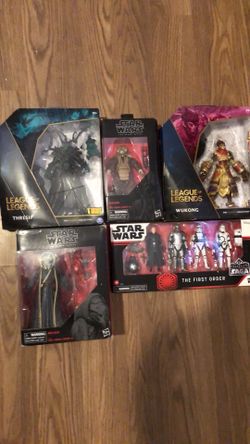 Star Wars x league of legends figures