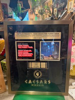 “Here comes the funny tour”Caesar’s memorabilia