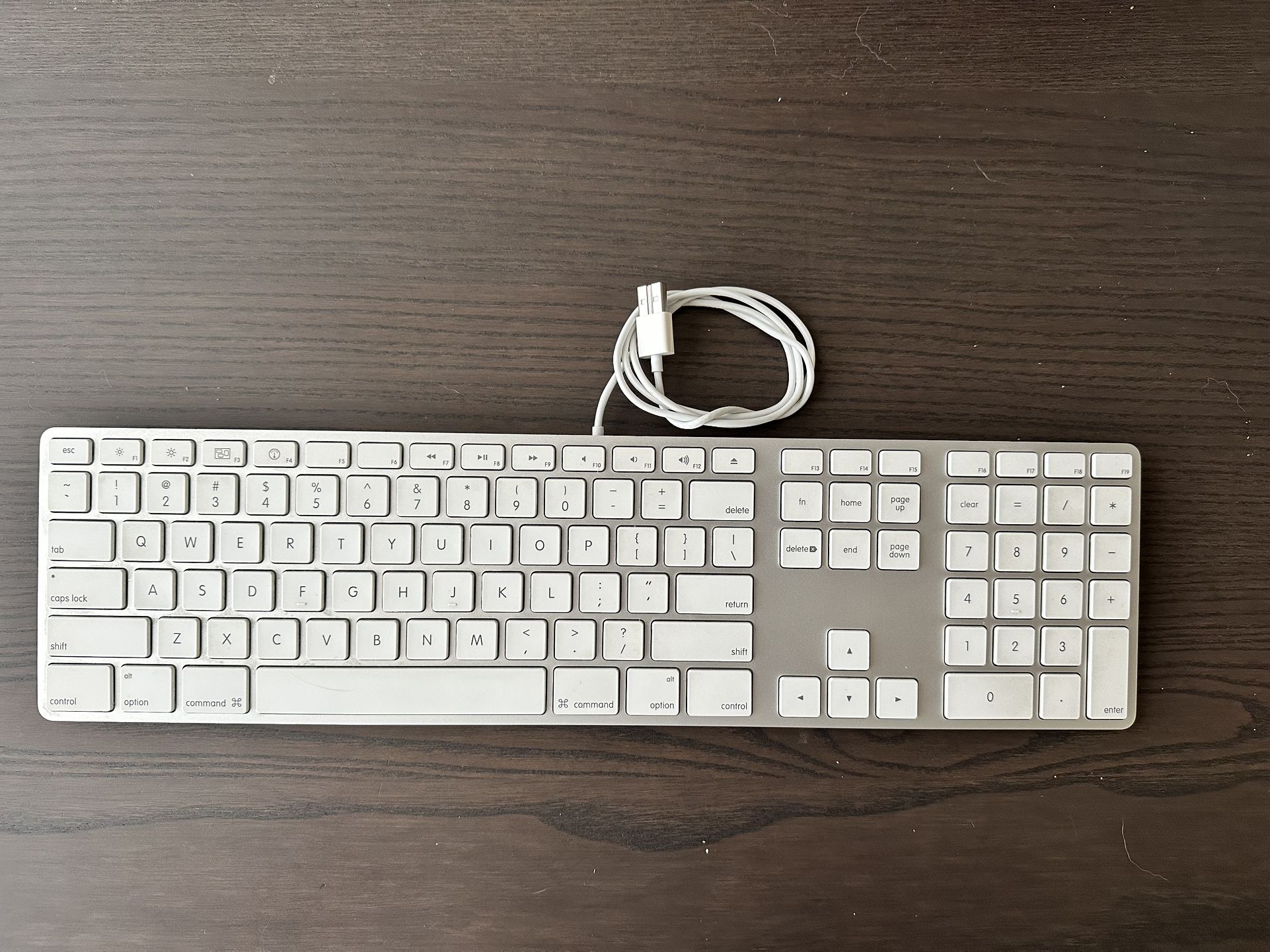 Apple keyboard (corded)
