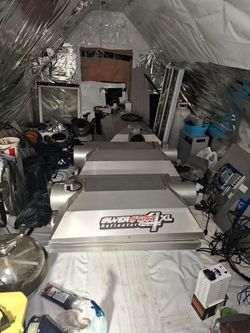 Growing equipment for sale. Lights, bulbs, ballasts, and duct fans. 