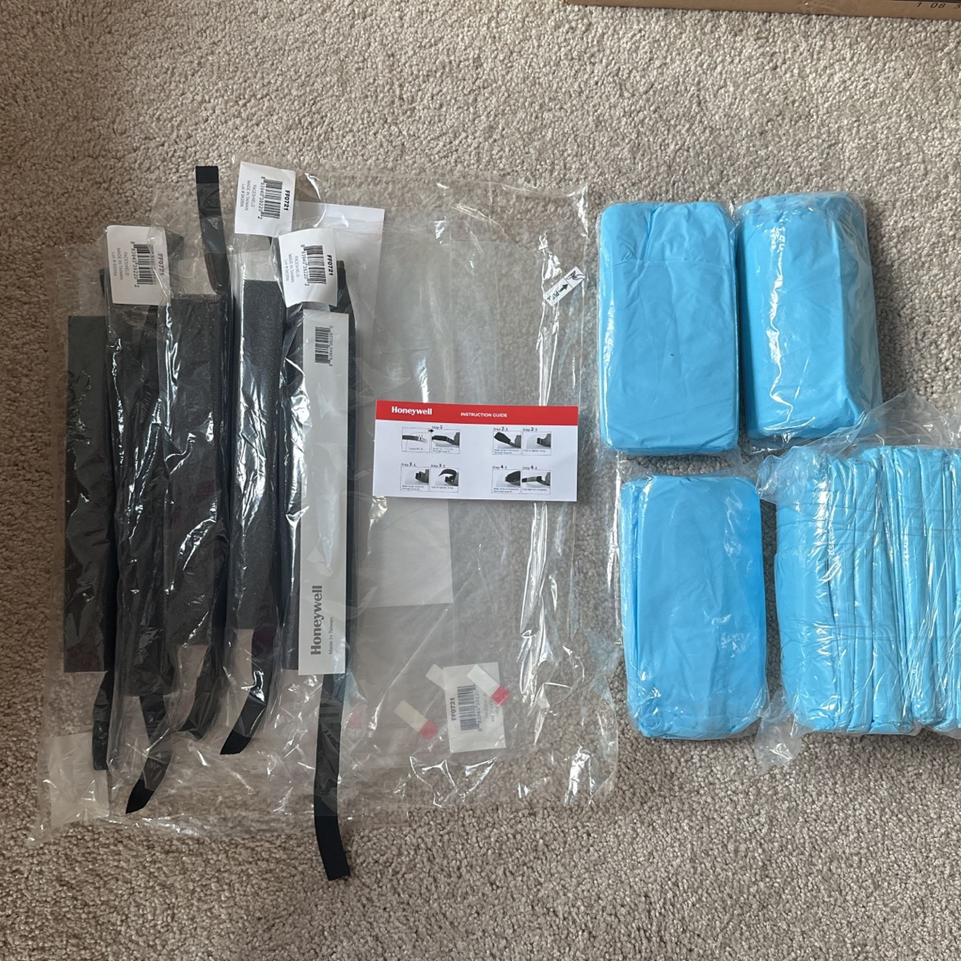 Face cover And Plastic Body Cover Good To Use With Salon