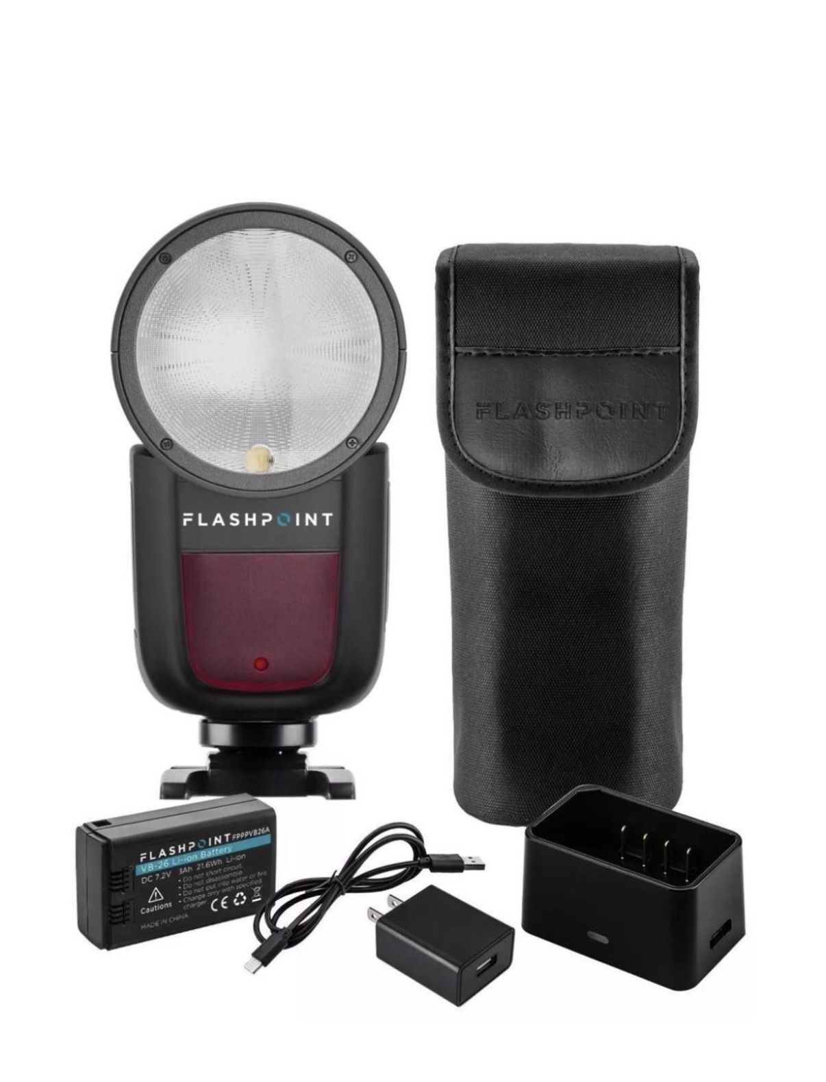 Canon Speedlight - Godox V1 /  Flashpoint zoom TTL - 76 Watts!!! 