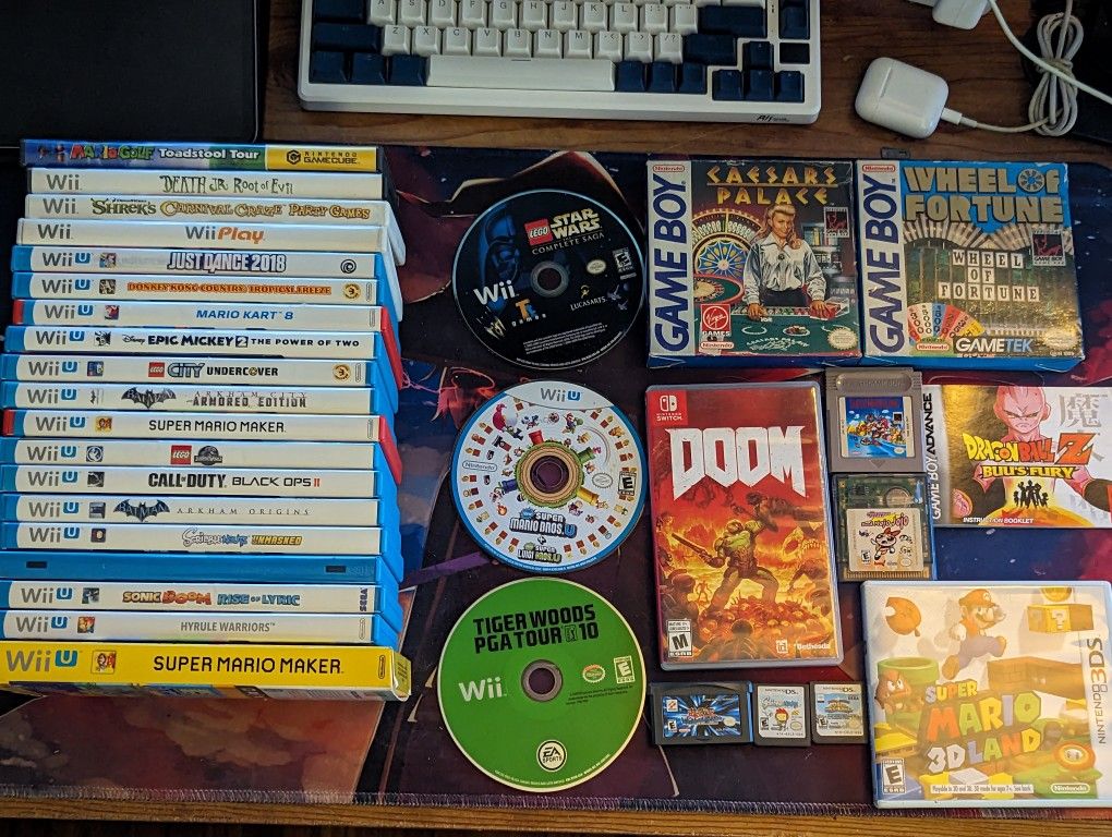 Nintendo PlayStation Xbox Anime Huge Video Games Bundle / Lot