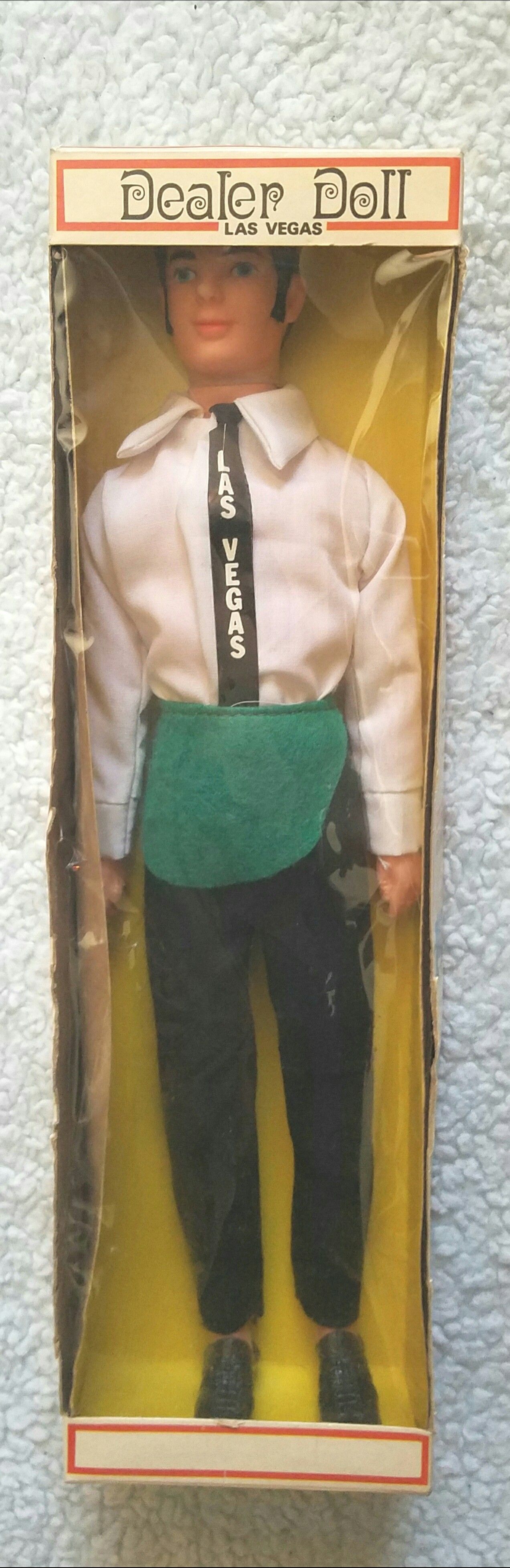 VINTAGE LAS VEGAS CASINO DEALER DOLL IN BOX for Sale in Las Vegas, NV ...