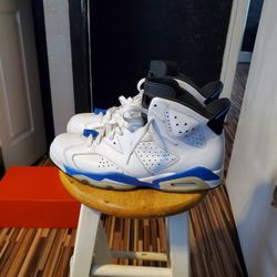 Jordan 6 "Sport Blue" Good Cond. Sz 11 $200