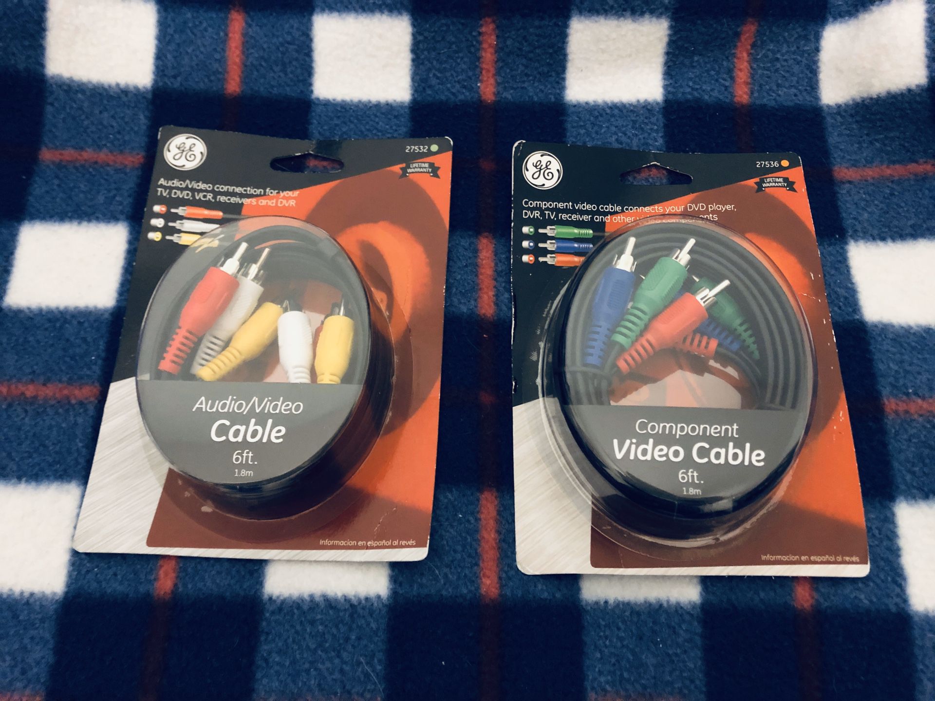 GE AUDIO VIDEO CABLES