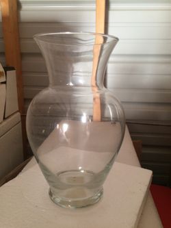 Large Glass Vase