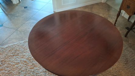 Vintage Mahogany Center Hall Table