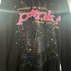 Sp5der Hoodie Pink 