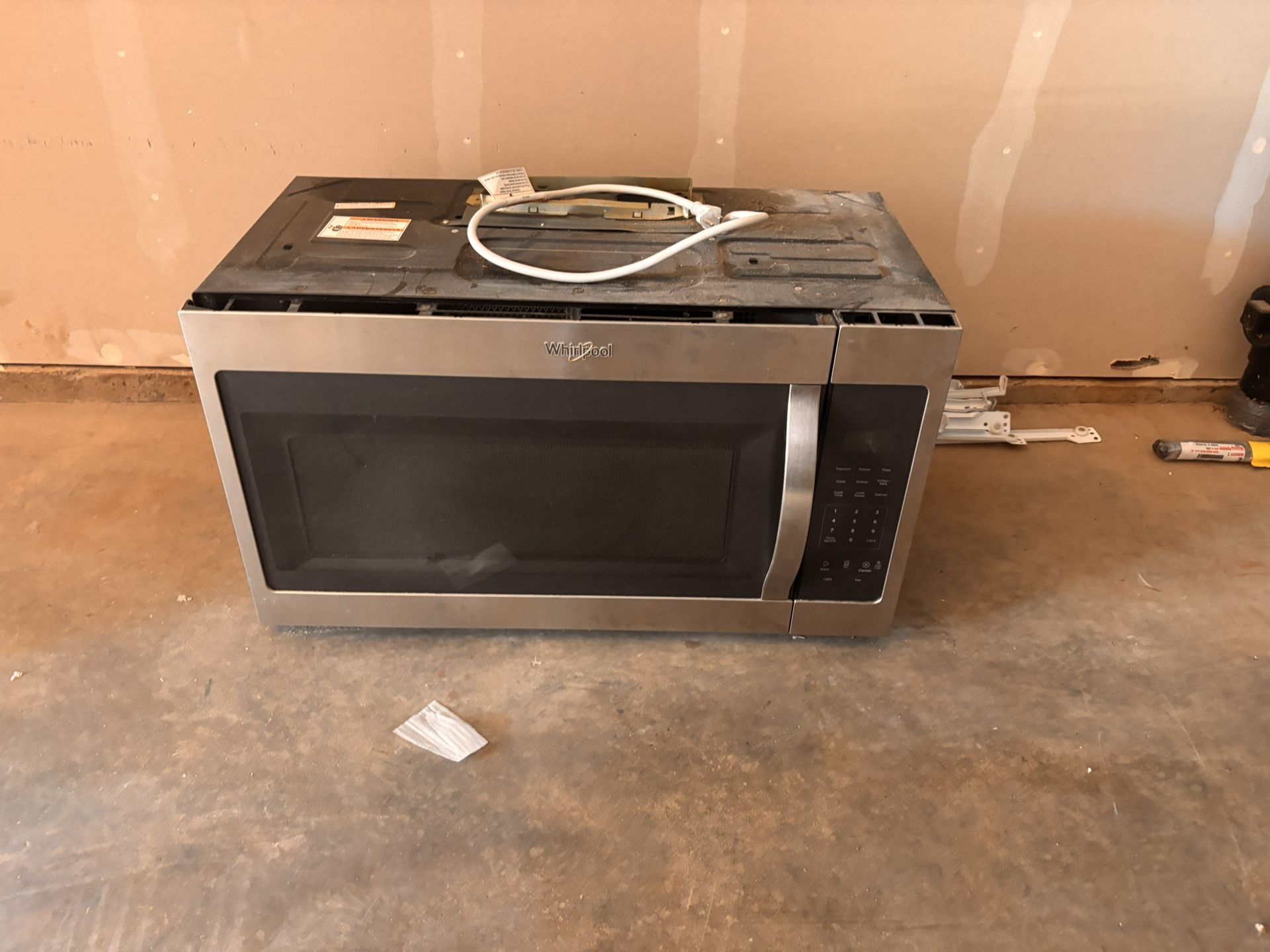 Whirlpool microwave