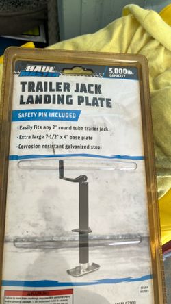 TRAILER JACK LANDING PLATE