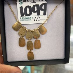 James Avery Gold Necklace