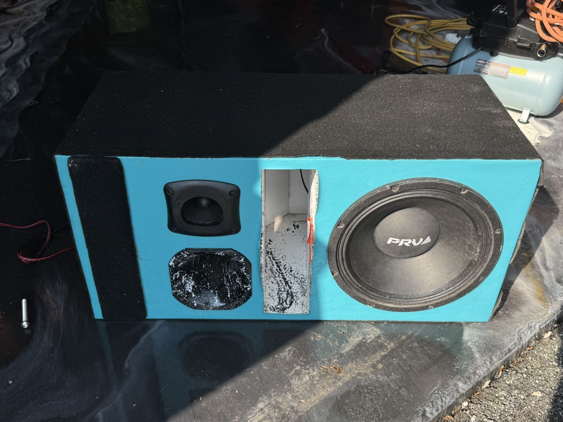 Car Speaker E Crx5 & Stetsom hl 2000.4 amp Included