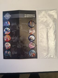 Disney Destination 2012, Collection 10Buttons Total 