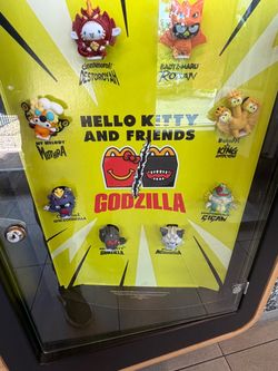 McDonald's Hello Kitty x Godzilla Happy Meal Toy
