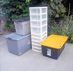 Storage Bins / Drawers set of 4