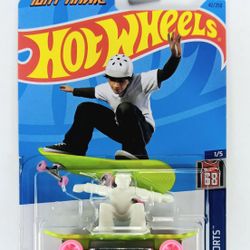 TONY HAWK SKATE GROM | HW SPORTS #1/5 | MATTEL HOT WHEELS 42/250 | NEW IN BOX | FACTORY SEALED 