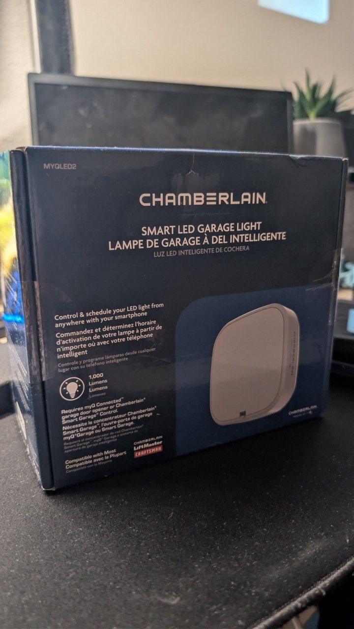 Integrated Led Module Chamberlain Chamberlain Smart Led Garage Light for Sale in San Diego, CA - OfferUp