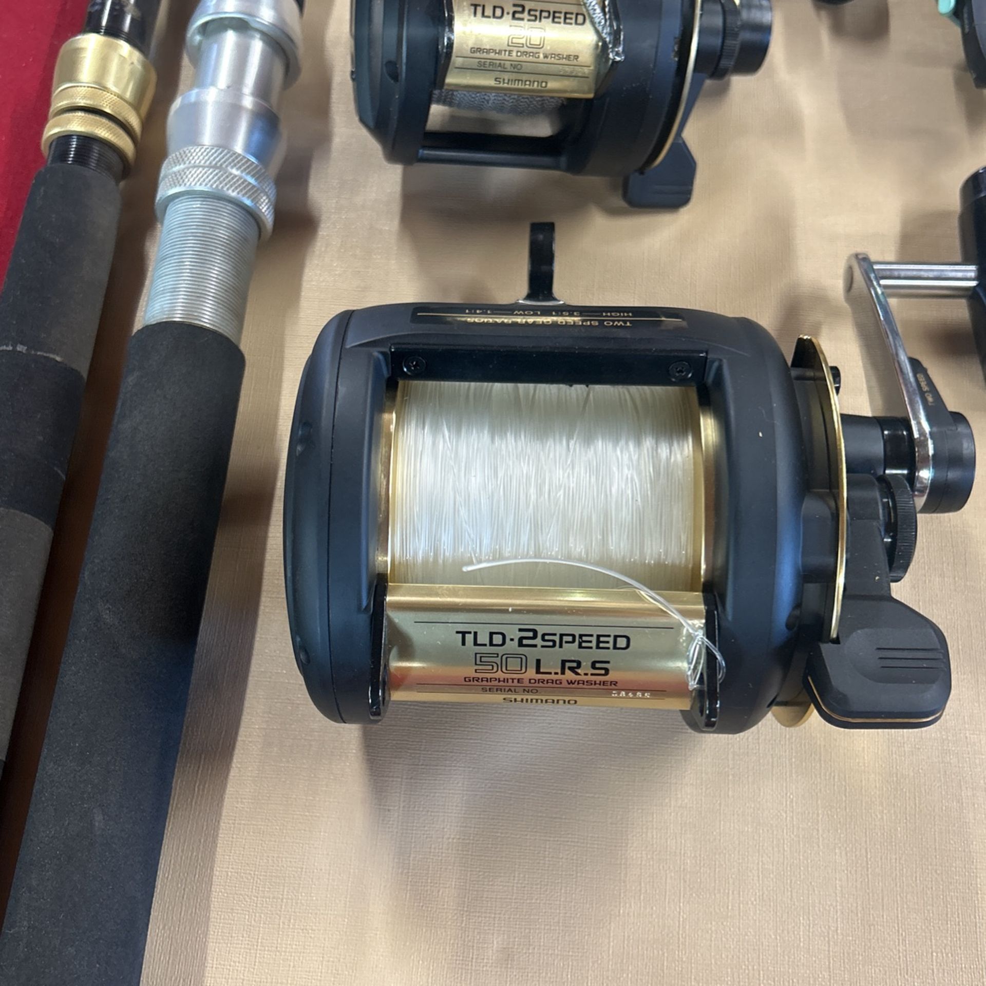 Like New Fishing Reels And Poles