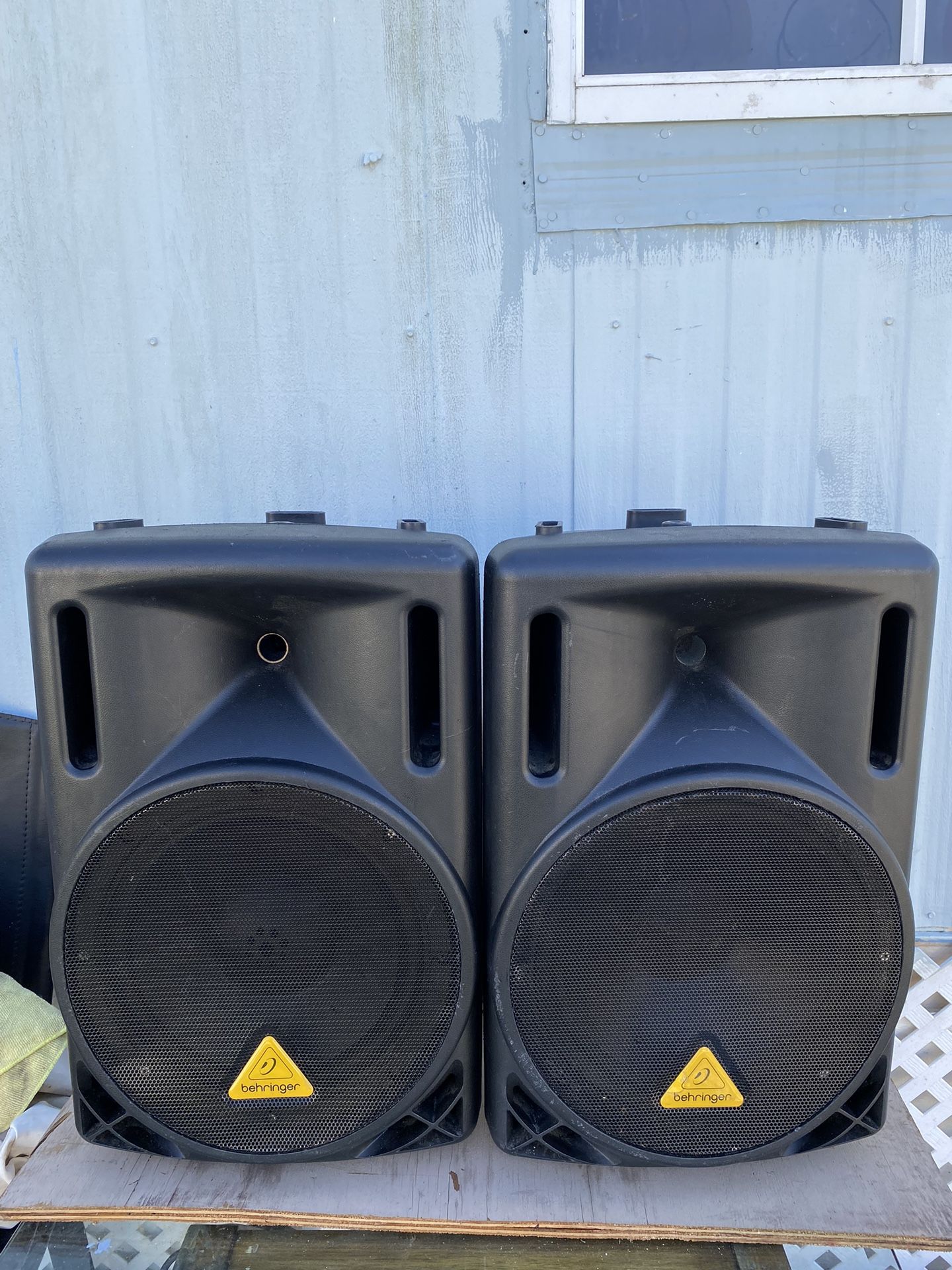 2 behringer Passive Speaker 12”
