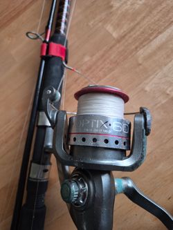 10 feet fishing rod Optix 60 reel ang Ugly stick Bigwater Shakespeare