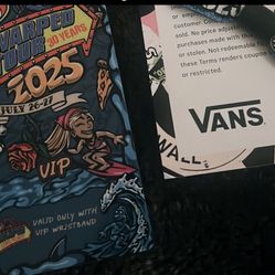 VIP Vans Warped Tour Long Beach