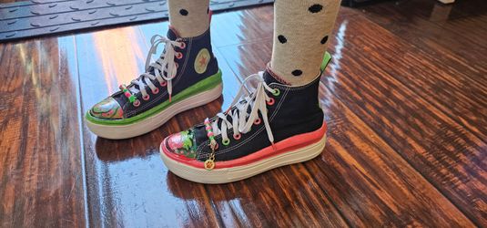 Converse Chuck Taylor High-Top Sneakers Custom Painted